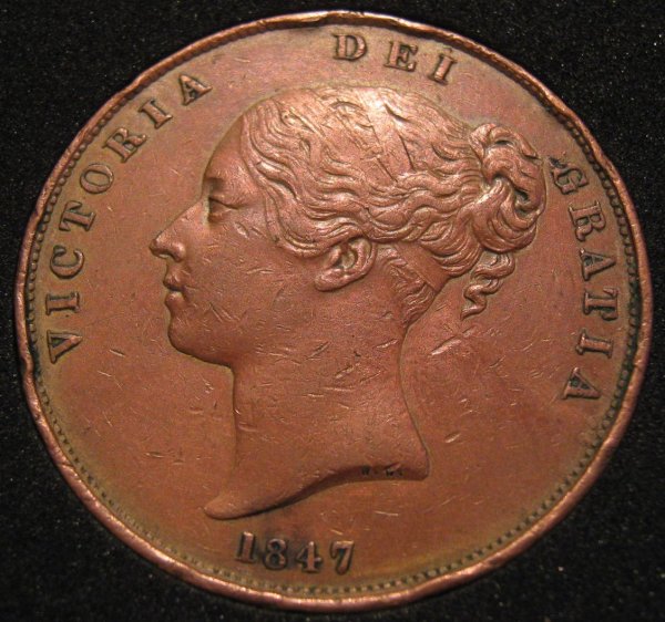 Victorian-1847-Penny